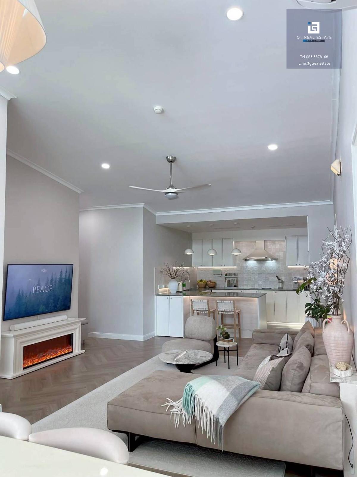 ✨ GT16129 |  คอนโด The Bangkok Sukhumvit 61 เดินทางสะดวก ใกล้รถไฟฟ้าบีทีเอส ห้องแต่งสวย เฟอร์นิจอร์ครบ พร้อมอยู่!!