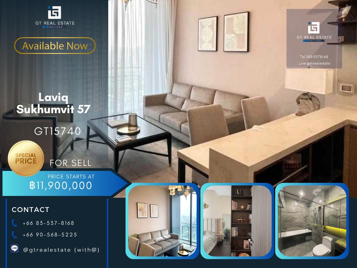 🌆 GT15740 | Laviq Sukhumvit 57 CBD Condominium |  Thonglor |  Sale