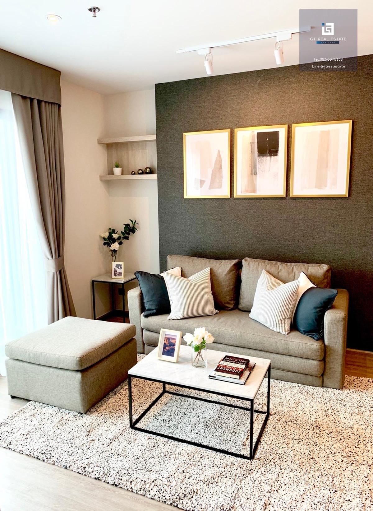 ✨ GT16139 |  คอนโด Rhythm Ekkamai เดินทางสะดวก ใกล้รถไฟฟ้าบีทีเอส มีรถรับส่ง ห้องสวย เฟอร์นิเจอร์ครบ!!