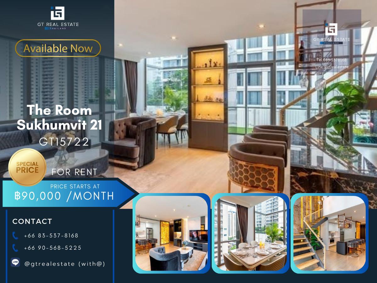 🔥 GT15722 | The Room Sukhumvit 21 ทำเลทอง อโศก