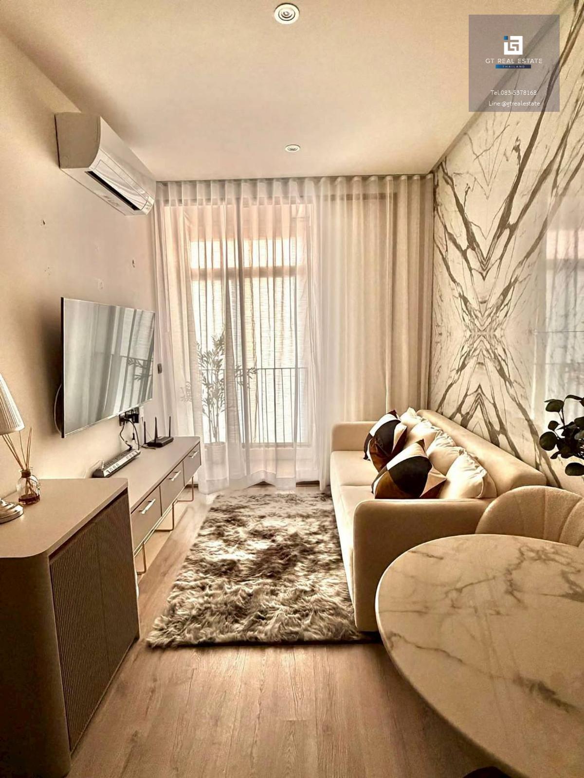 🌆 GT15753 | RHYTHM Ekkamai Estate เดินทางสะดวก ใกล้รถไฟฟ้าบีทีเอส มีรถรับส่ง เฟอร์นิเจอร์ครบ พร้อมอยู่