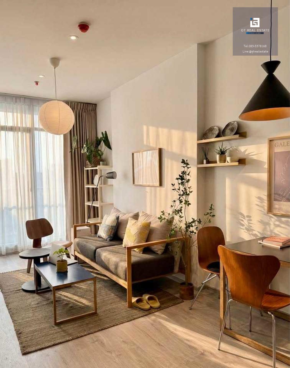 คอนโด Rhythm Ekkamai Estate เดินทางสะดวก ใกล้รถไฟฟ้าบีทีเอส มีรถรับส่ง ห้องแต่งสวย เฟอร์นิเจอร์ครบ พร้อมอยู่!!