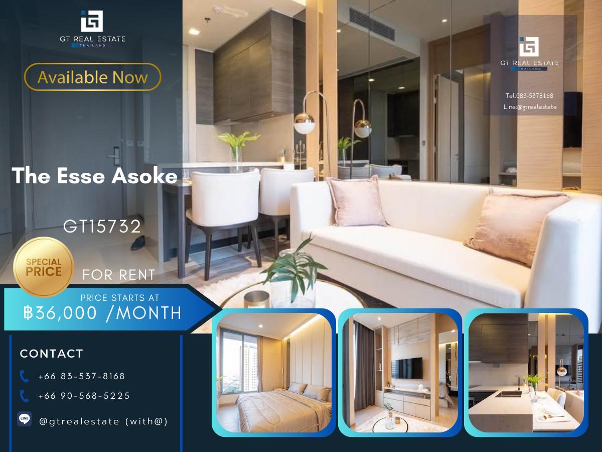 🏙️ GT15732 | The Esse Asoke Prime Location in CBD