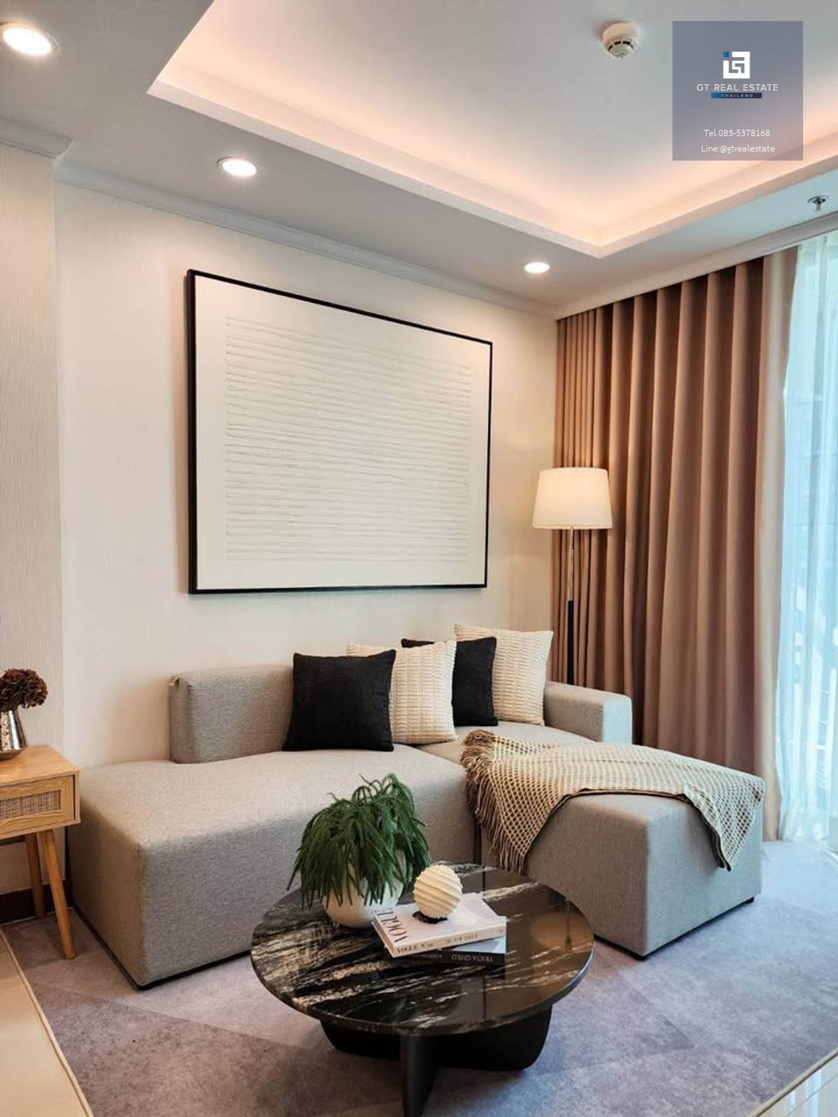 ✨ GT15775 | คอนโด Supalai Oriental Sukhumvit 39 เดินทางสะดวก ใกล้รถไฟฟ้าบีทีเอส มีรถรับส่ง เฟอร์นิเจอร์ครบ พร้อมอยู่