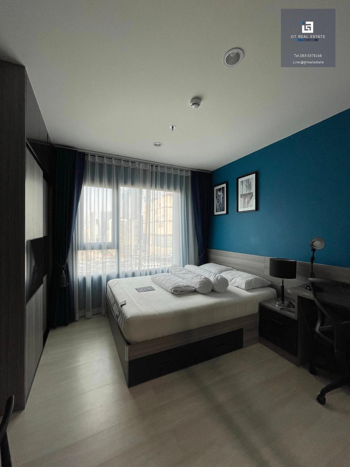 คอนโด Life Asoke เดินทางสะดวก ใกล้รถไฟฟ้าเอ็มอาที มีรถรับส่ง ห้องสวย เฟอร์นิเจอร์ครบ พร้อมอยู่