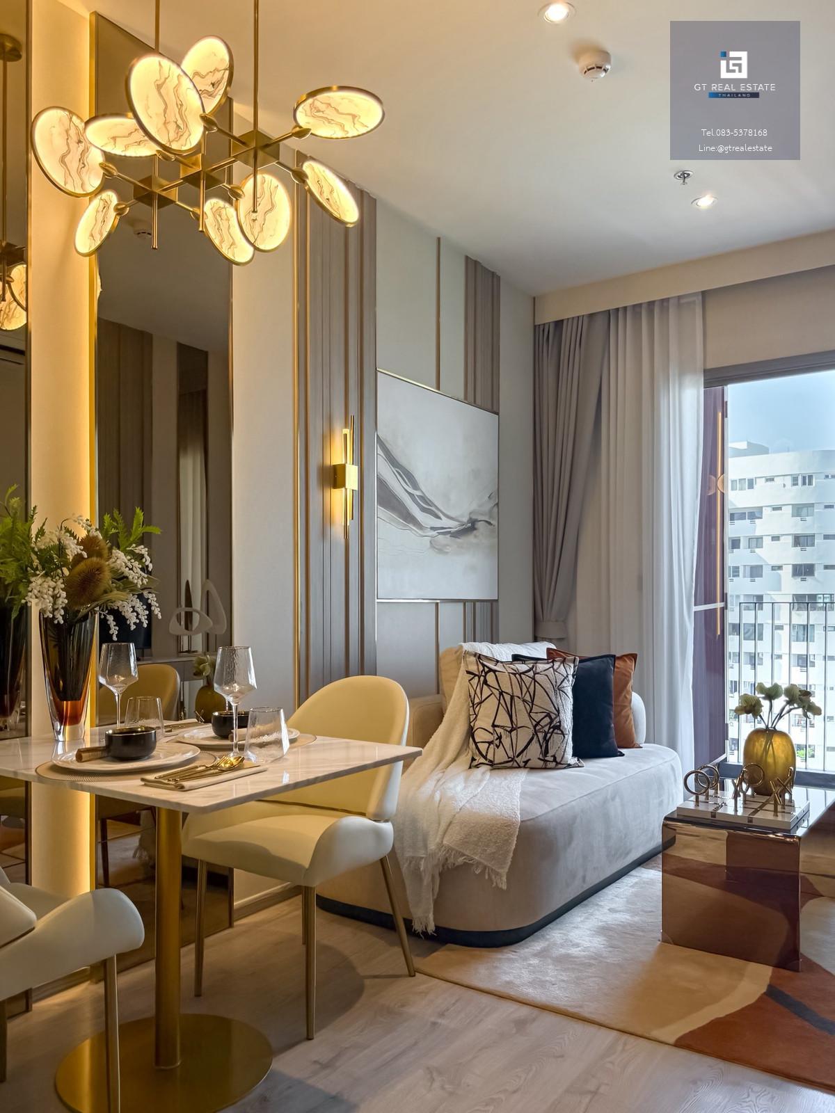 💎 GT16199 |  คอนโด RHYTHM Ekkamai Estate เดินทางสะดวก ใกล้รถไฟฟ้าบีทีเอส มีรถรับส่ง ห้องสวย เฟอร์นิเจอร์ครบ พร้อมอยู่!!