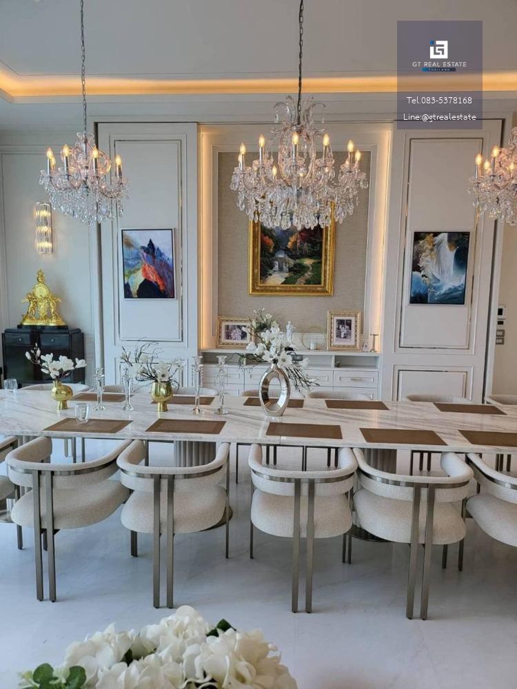 ให้เช่า Penthouse ระดับบ🔥 Ultimate Class 🔥โครงการ The Residences at Sindhorn Kempinski 4b5b แต่งครบพร้อมอยู่