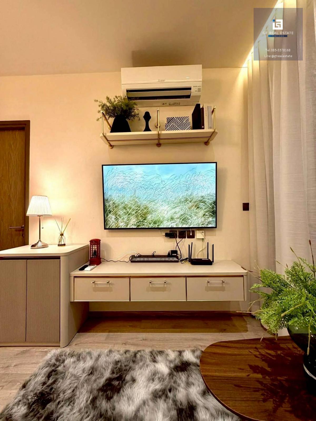 🌆 GT15753 | RHYTHM Ekkamai Estate เดินทางสะดวก ใกล้รถไฟฟ้าบีทีเอส มีรถรับส่ง เฟอร์นิเจอร์ครบ พร้อมอยู่