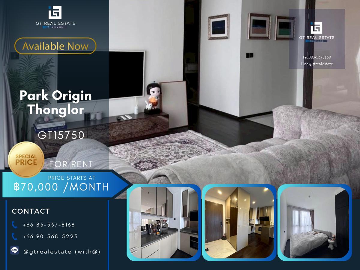 ✨ GT15750 | Park Origin Thonglor Prime Location Condominium | Sale | Rent