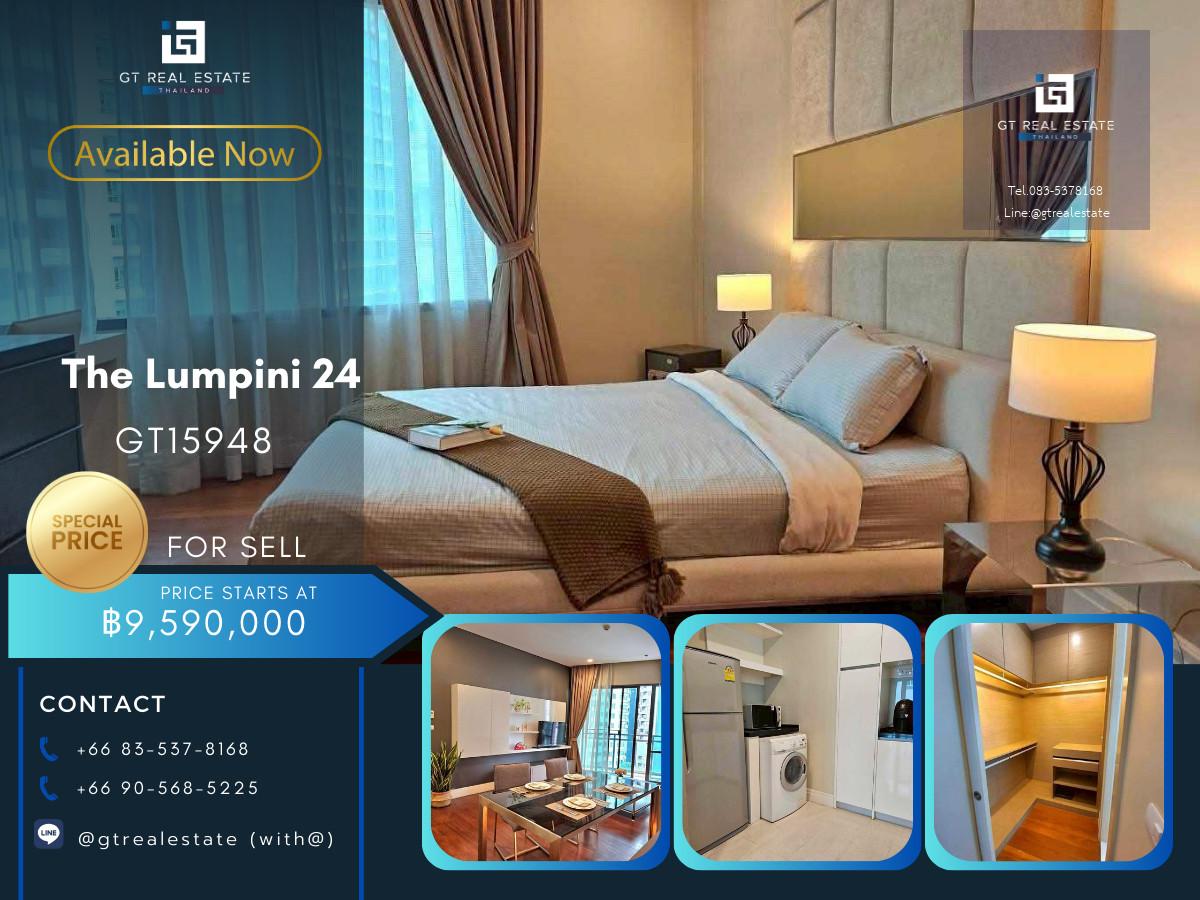 ✨ GT15949 |  คอนโด Bright Sukhumvit 24 เดินทางสะดวก ใกล้รถไฟฟ้าบีทีเอส มีรถรับส่ง ห้องสวย เฟอร์นิเจอร์ครบ พร้อมอยู่!!
