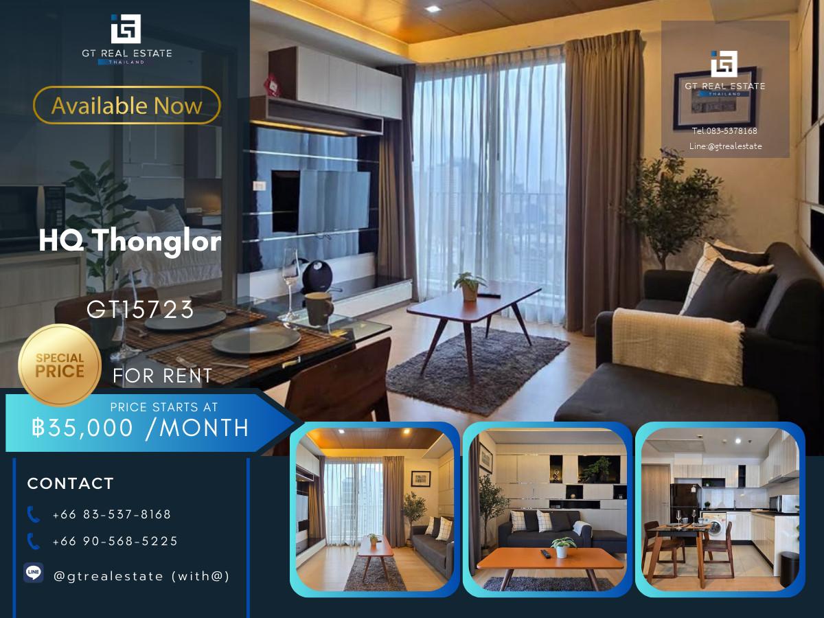 ✨ GT15723 | HQ Thonglor Prime Location Condominium