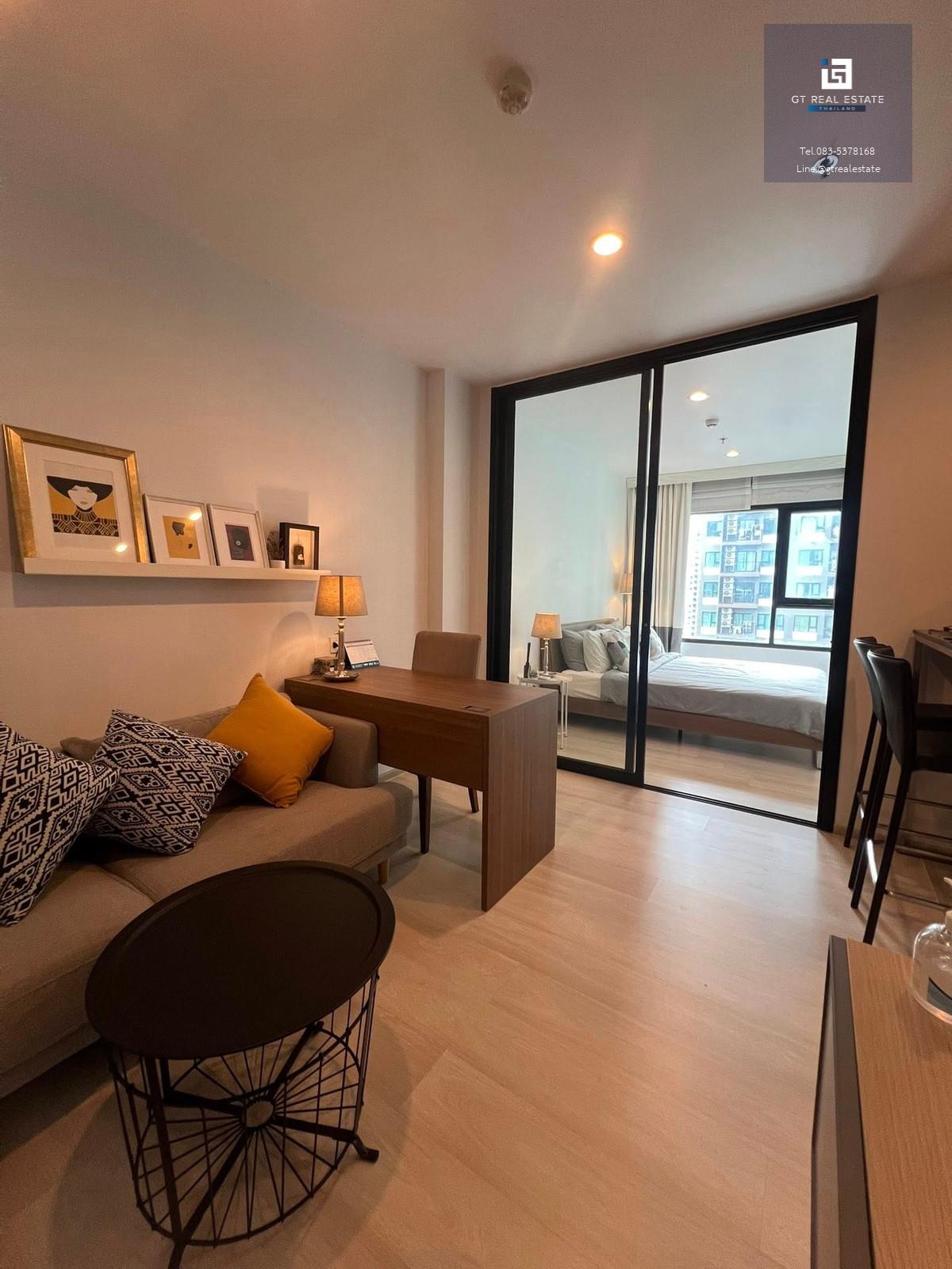 คอนโด Life Asoke เดินทางสะดวก ใกล้รถไฟฟ้าเอ็มอาที มีรถรับส่ง ห้องสวย เฟอร์นิเจอร์ครบ พร้อมอยู่!!