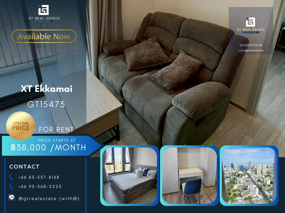 คอนโด  XT Ekkamai เดินทางสะดวก ใกล้รถไฟฟ้าบีทีเอส มีรถรับส่ง ห้องสวย เฟอร์นิเจอร์ครบ พร้อมอยู่!!