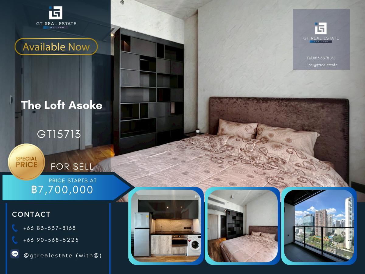 🌆 GT15713 | The Lofts Asoke High Floor with Nice View