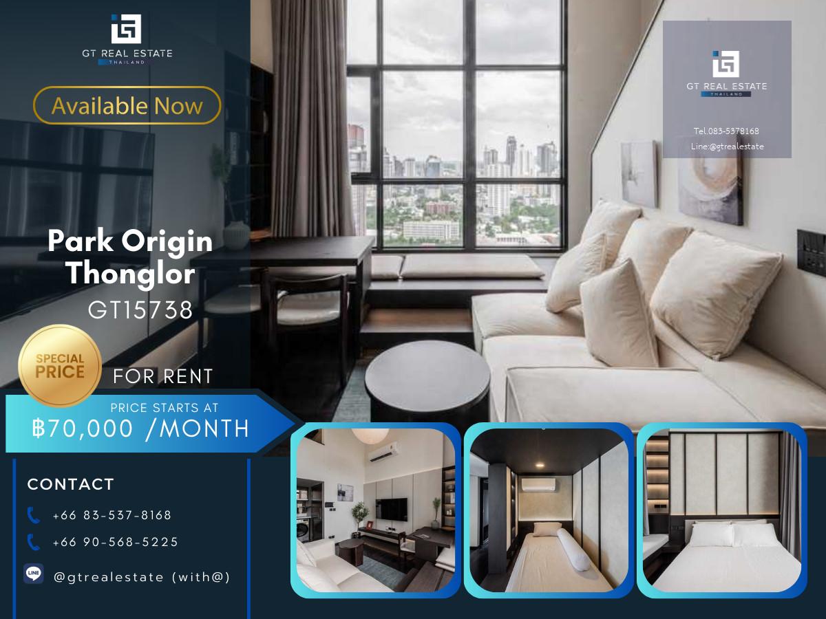 💎 GT15738 | Park Origin Thonglor Luxury Living in Thonglor