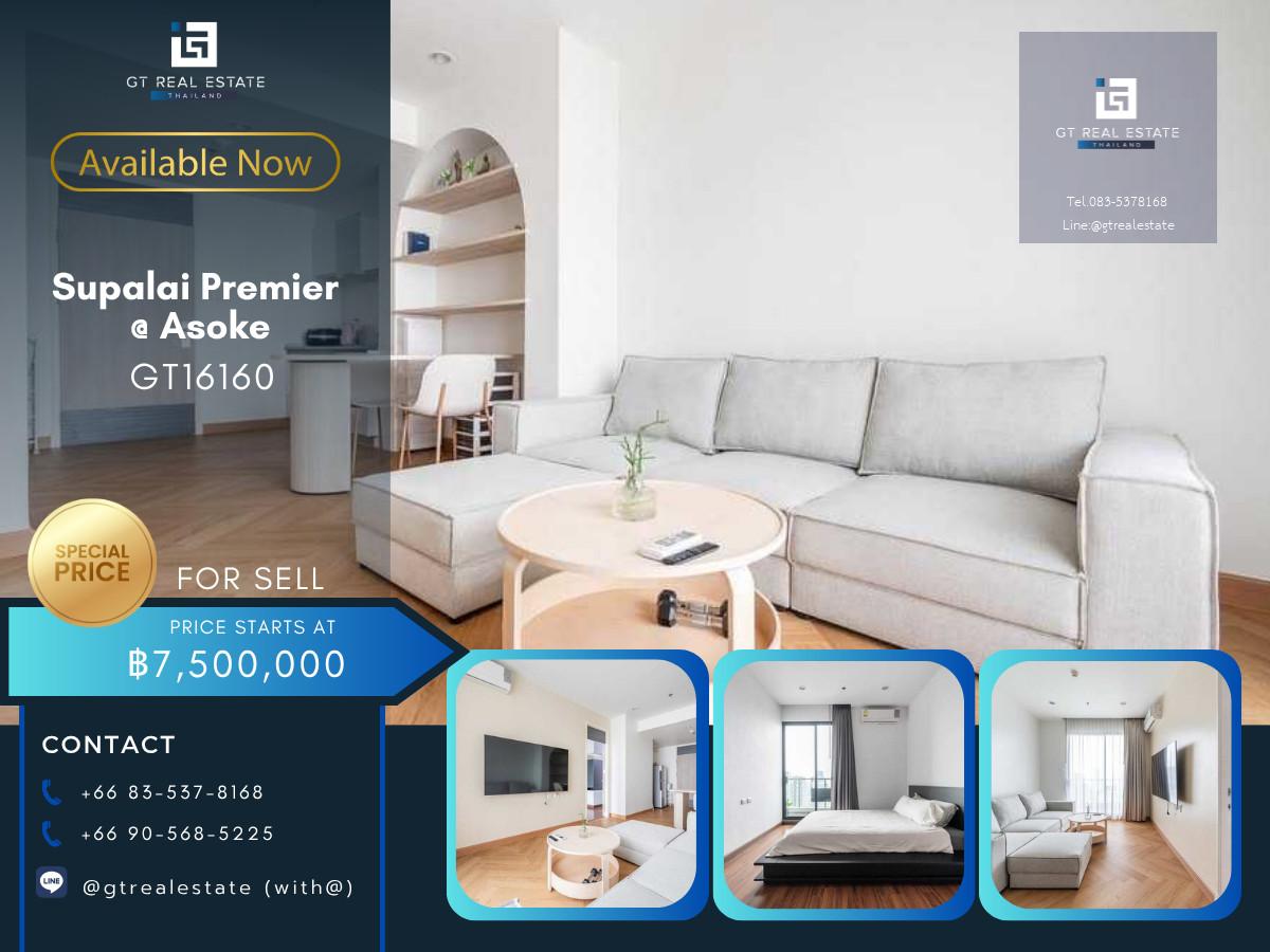 🔥 GT16160 | Supalai Premier @ Asoke | Available For Sell