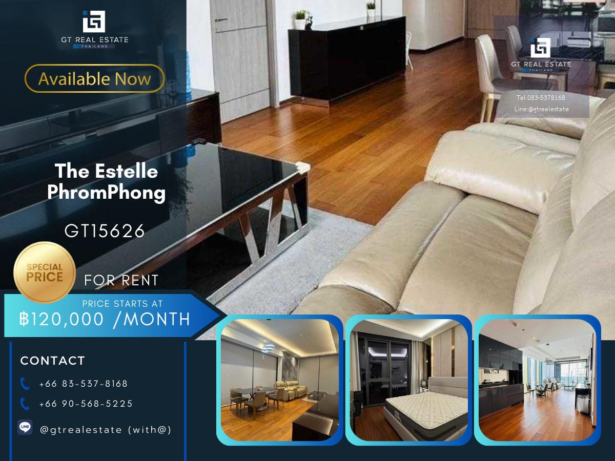 คอนโดหรูที่ The Estelle PhromPhong เดินทางสะดวก ใกล้รถไฟฟ้าบีทีเอส มีรถรับส่ง ห้องแต่งสวย เฟอร์นิเจอร์ครบ พร้อมอยู่!