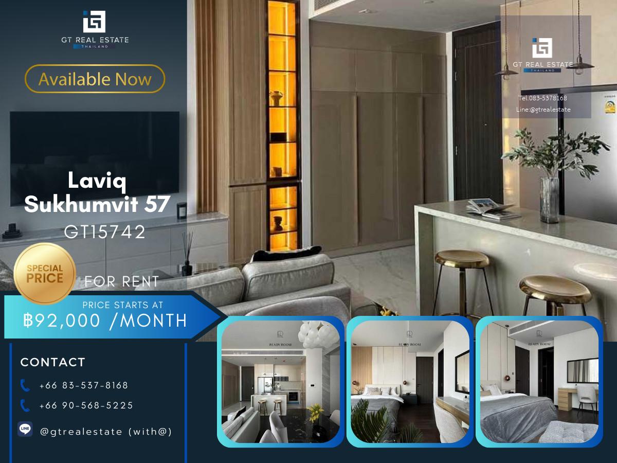 💎 GT15772 | Laviq Sukhumvit 57 Luxury Living in Thonglor