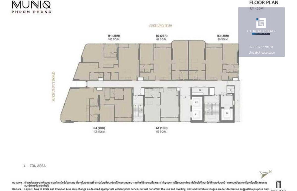 ✨ GT16048 I Muniq Sukhumvit 23 For Sell (Foreign Quota)