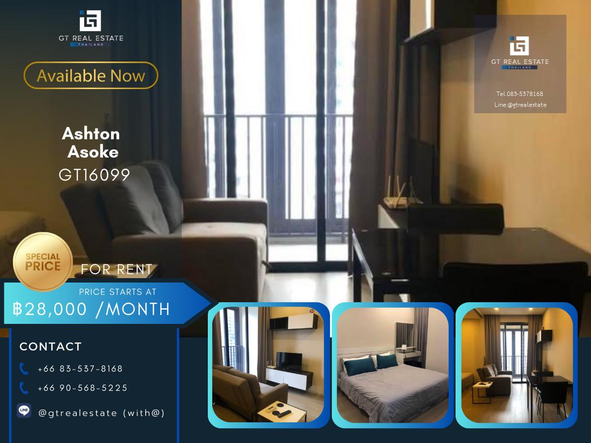 ✨ GT16099 | Ashton Asoke | For rent | Good Price
