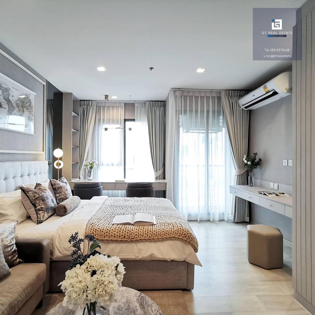 ✨ GT15945 |  คอนโด Life One Wireless เดินทางสะดวก ใกล้รถไฟฟ้าบีทีเอส มีรถรับส่ง ห้องสวย เฟอร์นิเจอร์ครบ พร้อมอยู่!