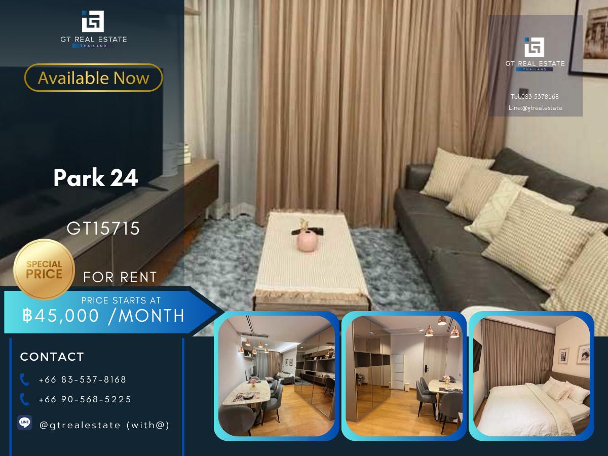 🏙️ GT15716 | The Lumpini 24 | Sale | Rent
